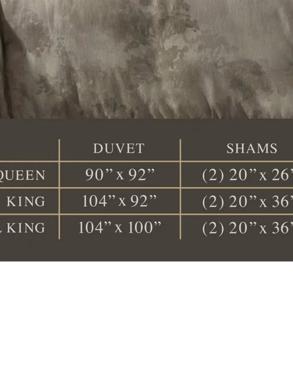 New!Jeremiah Brent 3 Pc King Duvet Set Cotton